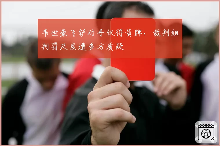 韦世豪飞铲对手仅得黄牌，裁判组判罚尺度遭多方质疑